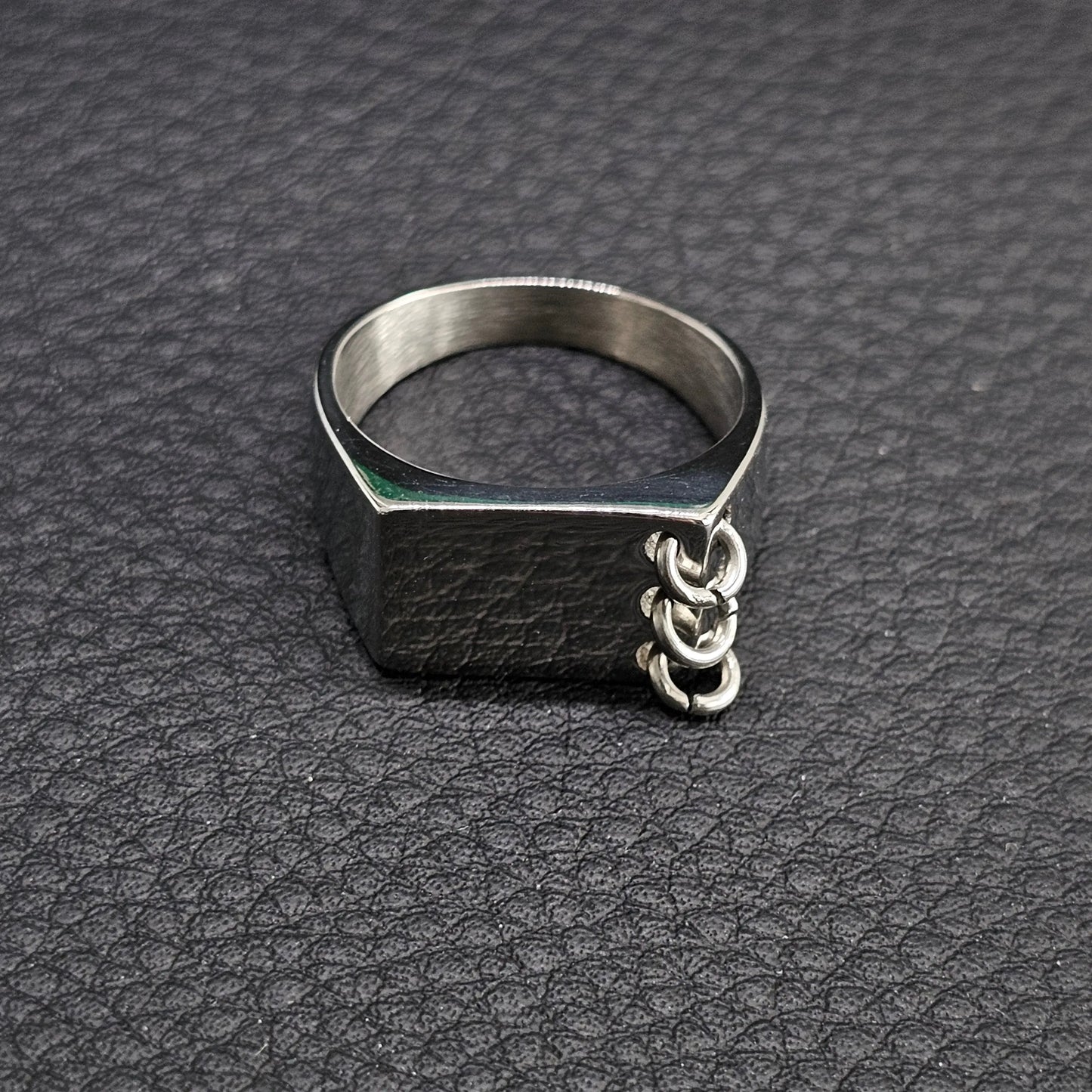 Punk Geometric Ring WOLFE & RIFF