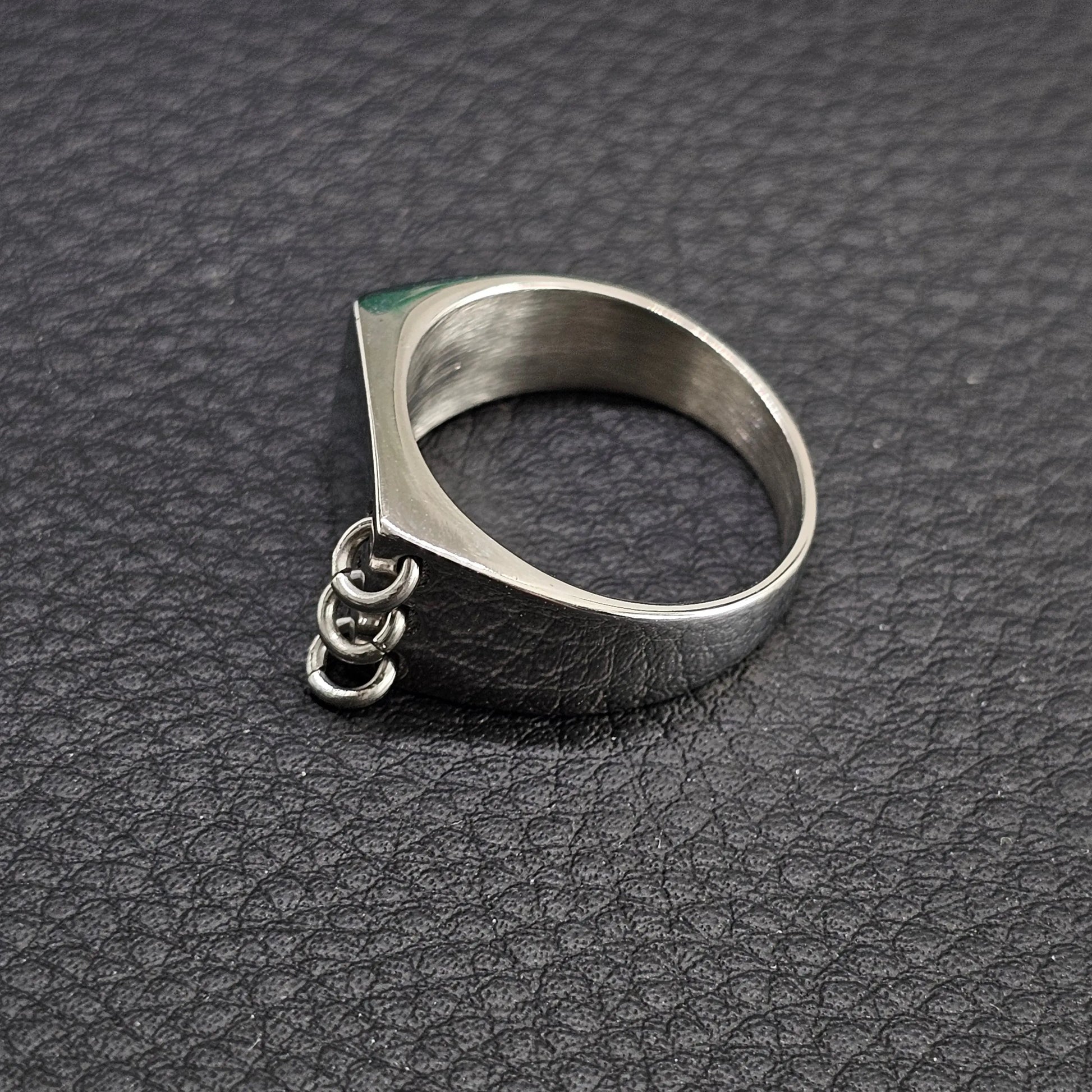 Punk Geometric Ring WOLFE & RIFF