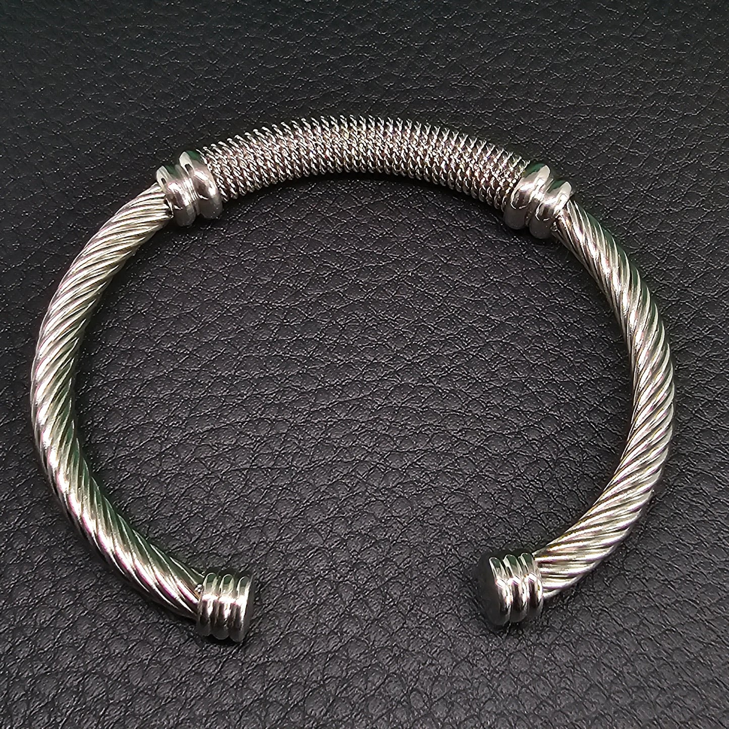 Wire Rope Twist Bracelet WOLFE & RIFF