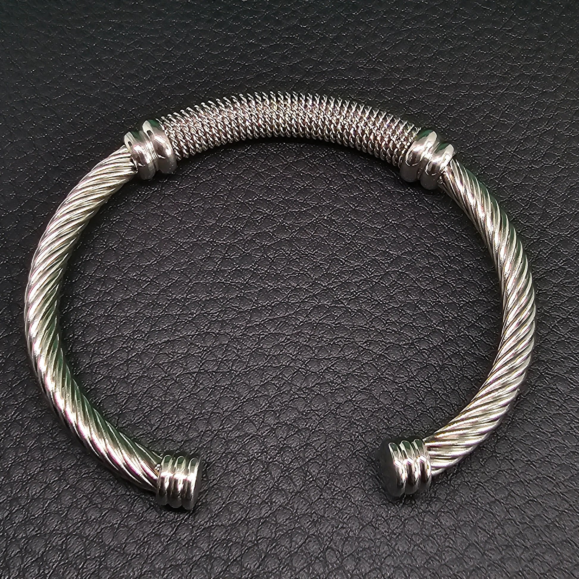 Wire Rope Twist Bracelet WOLFE & RIFF
