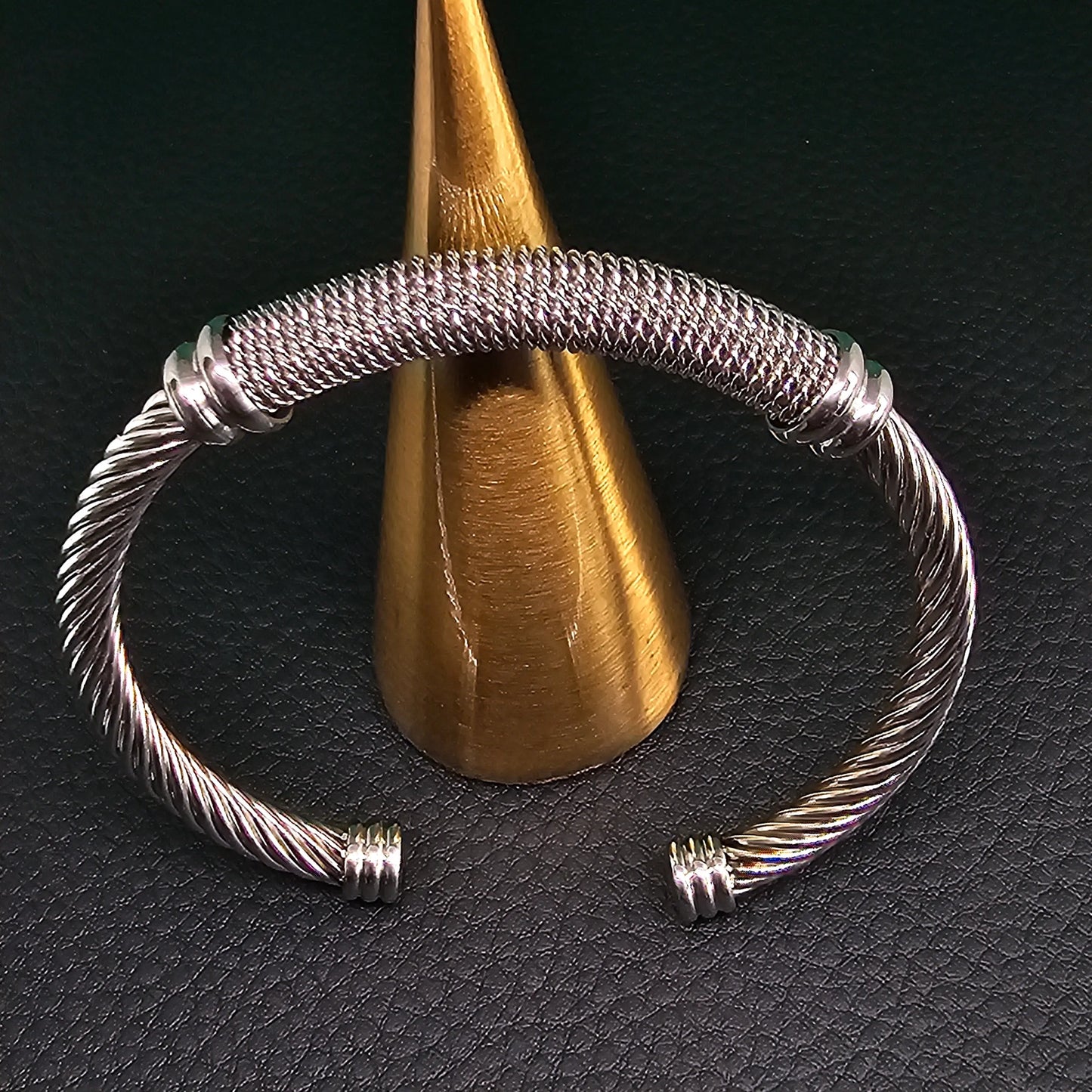 Wire Rope Twist Bracelet WOLFE & RIFF
