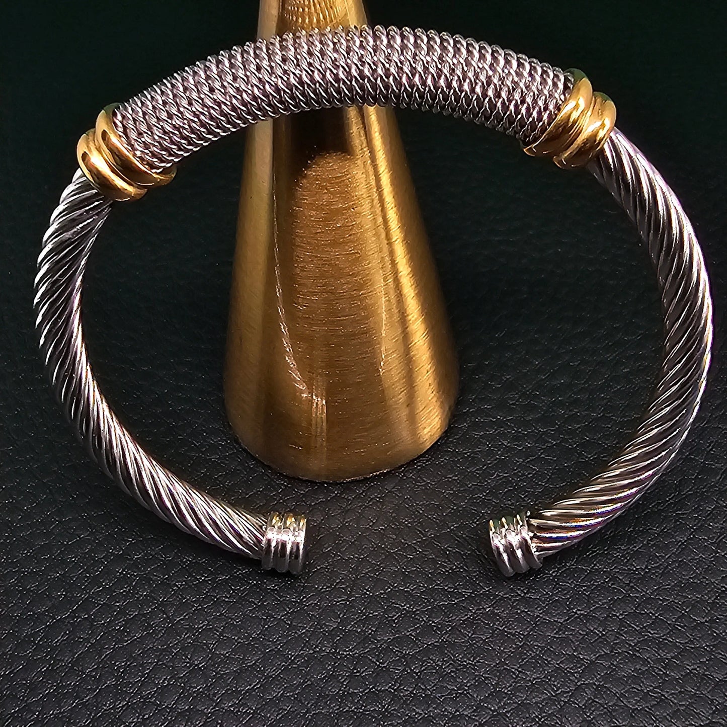 Wire Rope Twist Bracelet WOLFE & RIFF