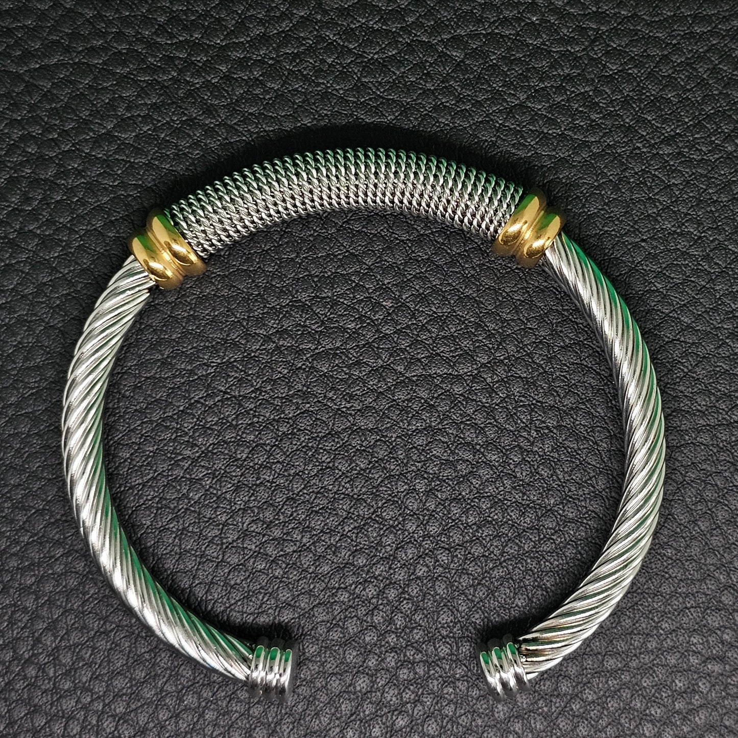 Wire Rope Twist Bracelet WOLFE & RIFF