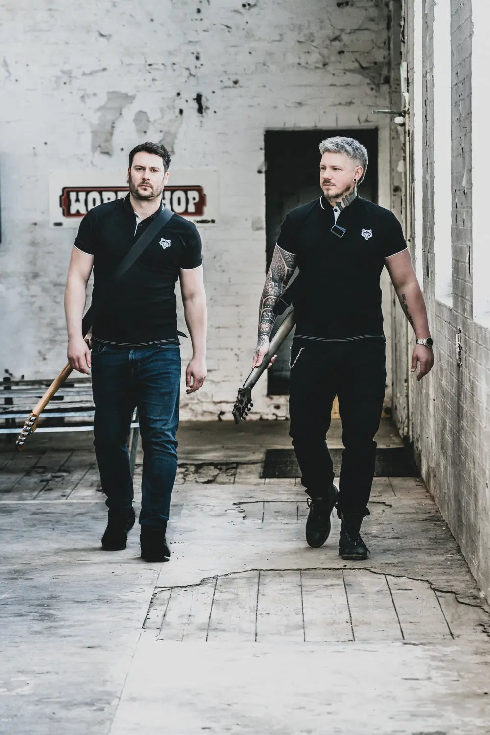 Black Polo WOLFE & RIFF